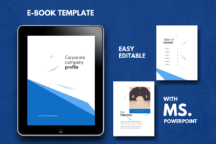 Corporate Company Ebook Powerpoint Template and Ebook Template for Blogger and Entrepreneurship