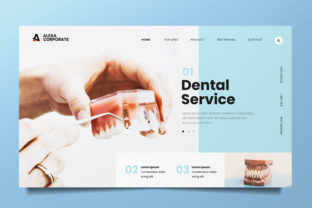 Designing a Professional Dental Clinic Web Header with PSD, AI, and Vector Files