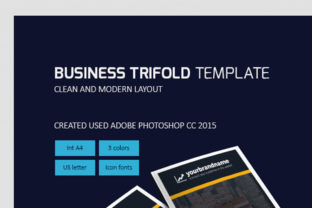 Mastering Business Communication with the Trifold Design PSD Template