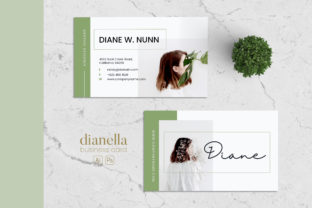 Minimalist Business Card AI and PSD 1
