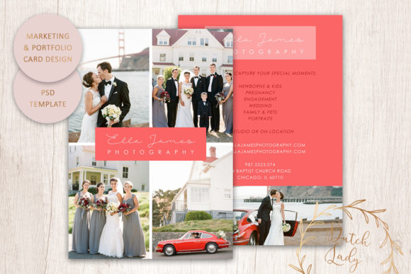Photo Portfolio Card Template 5: A Versatile Tool for Creative Professionals