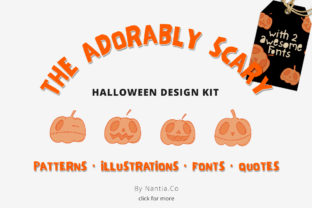 The Adorably Scary Design Kit: A Complete Halloween Graphic Design Solution